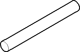 Dornbracht Stift für Thermostatregler 09311101890 5 x44 mm