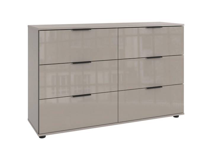 Boxxx Sideboard, Sahara, Kunststoff, 6 Schublade(n) Schubladen, 130x83x41 cm, Made in Germany, Wohnzimmer, Kommoden & Sideboards, Sideboards