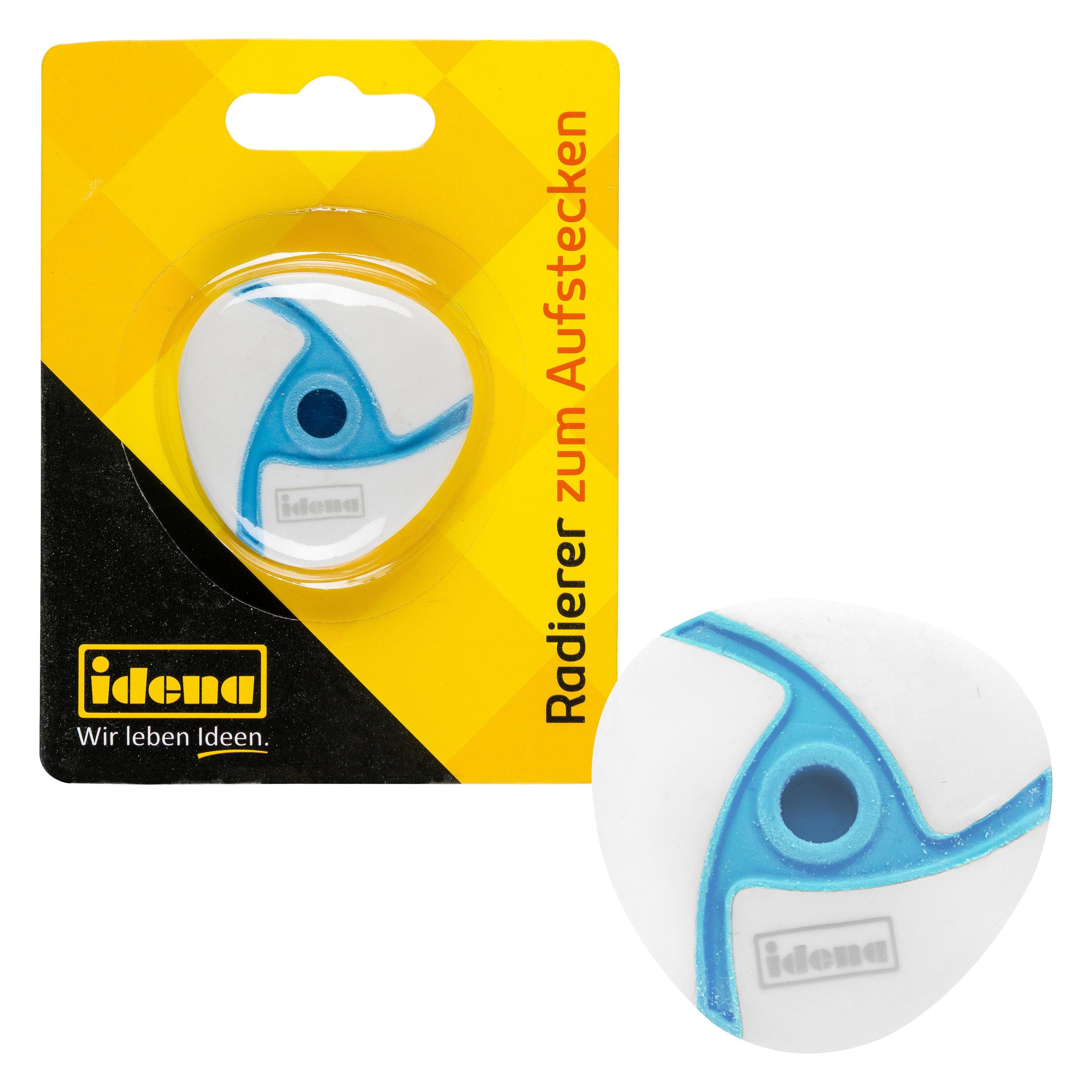 Idena Radierer zum Aufstecken blau (22691751)