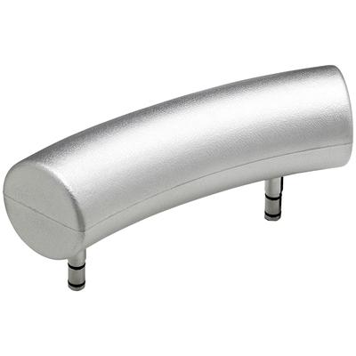 Whirlpoolkopfstütze OTTOFOND "Atlanta", silber (silberfarben), B:7cm L:26cm, Polyurethanschaum, Kopfstützen, für die Badewanne Atlanta
