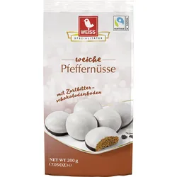 WEISS Pfeffernüsse mit Schokoladenboden 200,0 g