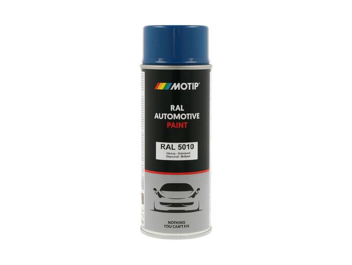 Motip Autospray Automotive Ral 5010 Glänzend 400ml