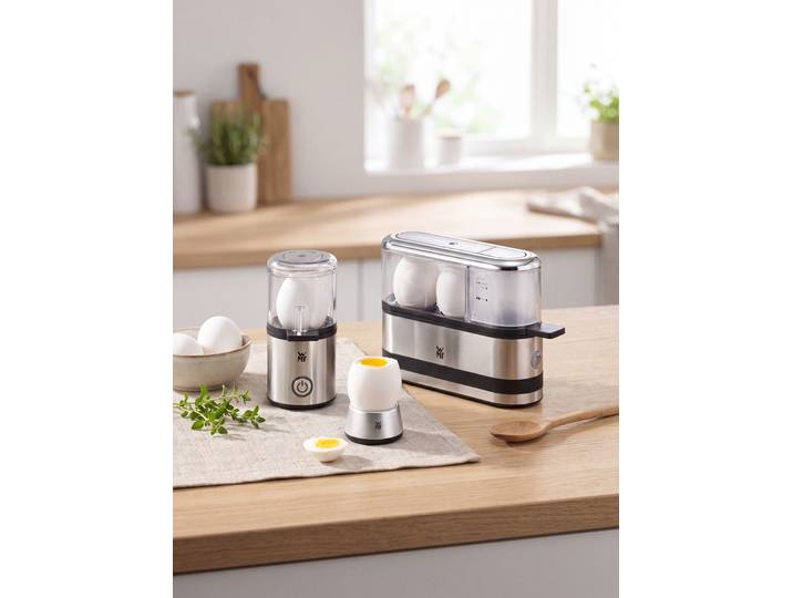 WMF Eierkocher aus Cromargan® Edelstahl, Edelstahl, Eikocher für 1 Ei