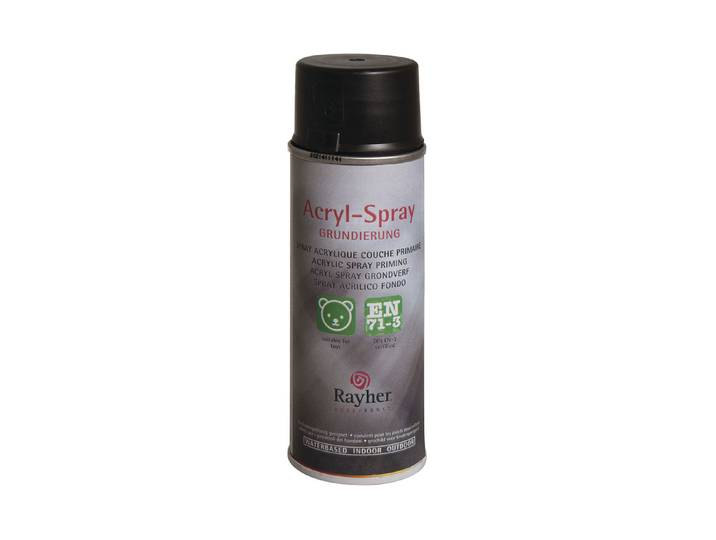 Rayher Acryl-Spray Schwarz 200 ml