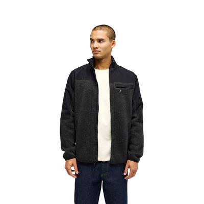 Sweatshirt QUIKSILVER "Keller Outdoor", Herren, Gr. XXL, schwarz heather, Obermaterial: 100% Polyester., Sweatshirts Sweatshirt