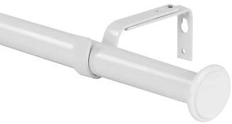 Urbanest 1-inch Diameter Bouton Adjustable Single Drapery Curtain Rod