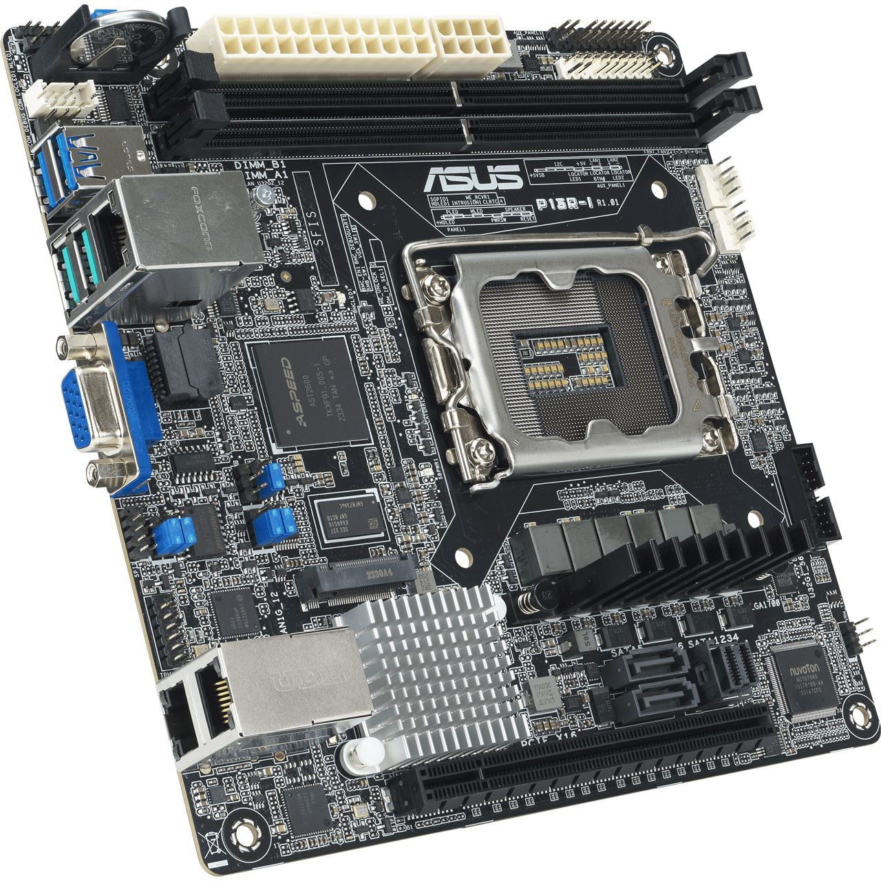 Asus SERVER P13R-I S1700 C262/DDR5/VGA/2xGBL/mITX (ASMB11-iKVM onboard)