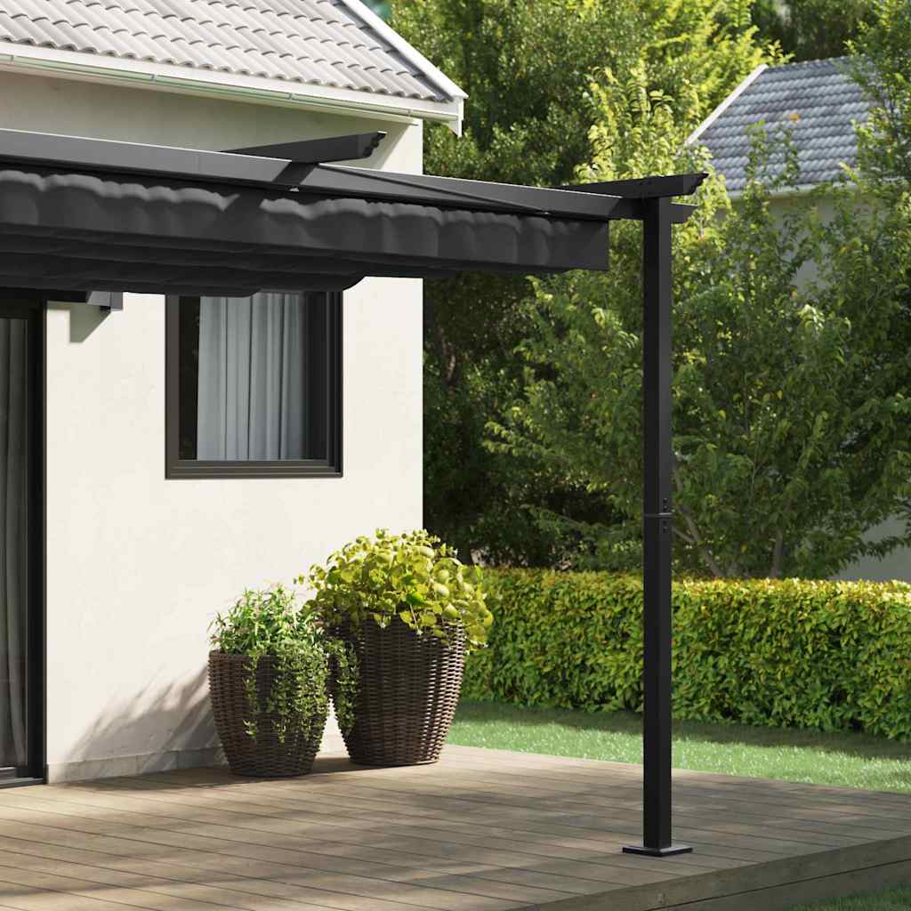 vidaXL Pavillon 300 x 300 x 200 cm Anthracite Polyester