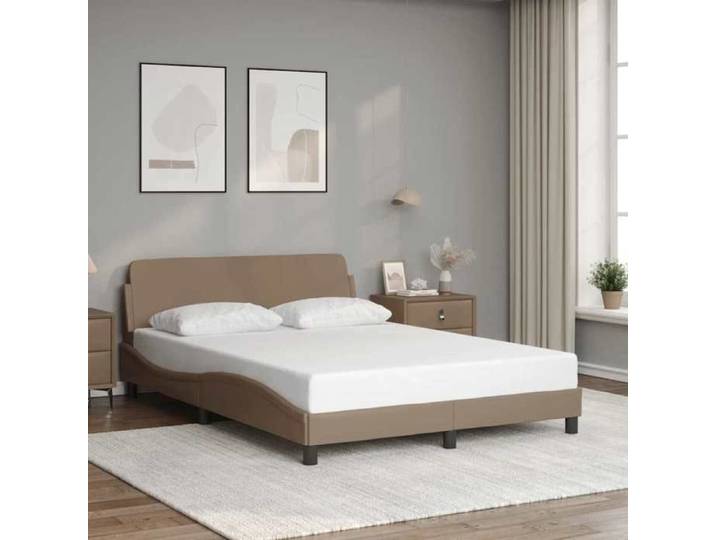 Cadre de lit Dover cappuccino 120x200 cm similicuir 373162