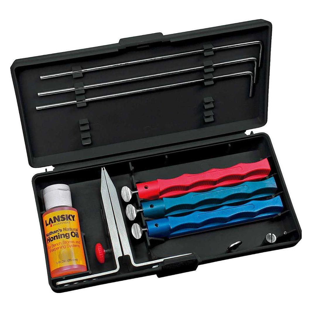Lansky Schärf-Set mit 3 Abziehstein (290003)