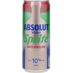 Absolut Vodka Sprite Watermelon Mixgetränk 10% Vol. 330ml