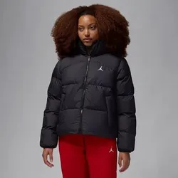 NIKE Damen Jacke Jordan Puffer, Größe M in Grau Grau