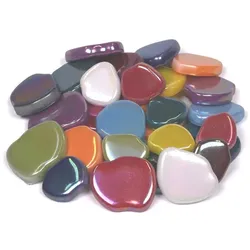 Fiori Glas-Mosaik, polygonal, bunt, 10–20 mm, 200 g