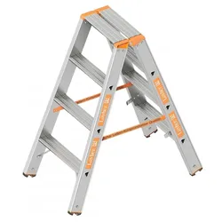 Layher Topic 1043 Stufenstehleiter 2x3 Stufen