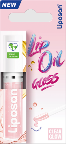 Liposan Oil Gloss Clear Glow Lip Balm 1 Unit