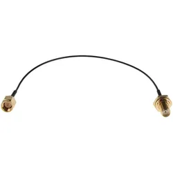 RS PRO SMA-SMA plug cable assembly,IP67, 200mm, Antennenkabel