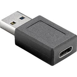 Goobay USB 3.2 Gen 1 (USB 3.0) Adapter [1x USB-A Stecker - 1x USB-C® Buchse] USB 3.0 SuperSpeed Adapter 0 mm beidseitig verwendbarer Stecker 45400