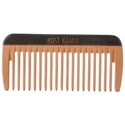 Kost Kamm Mini-Taschenkamm Holz 8cm, mittel bunt