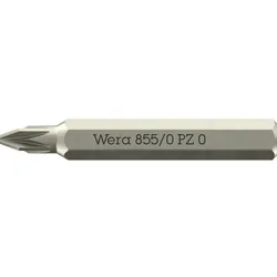 Wera 855/0 Micro Bits geeignet für Pozidriv-Schrauben, PZ 0 x 30 mm - 05058140001