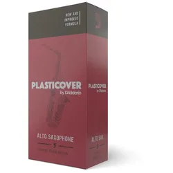 D’Addario Woodwinds Plasticover - Alt Saxophone 3,5 - 5er Pack - Blätter