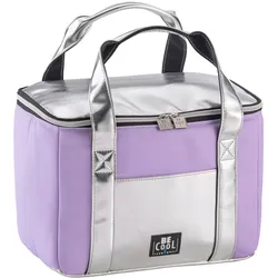 Kühltasche City S in Lavendel-Silber