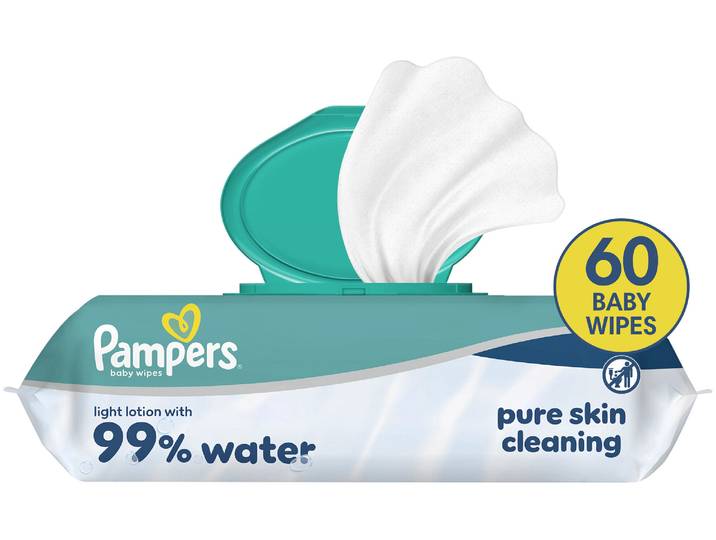 Pampers Feuchttücher 99% Water 60 Stück