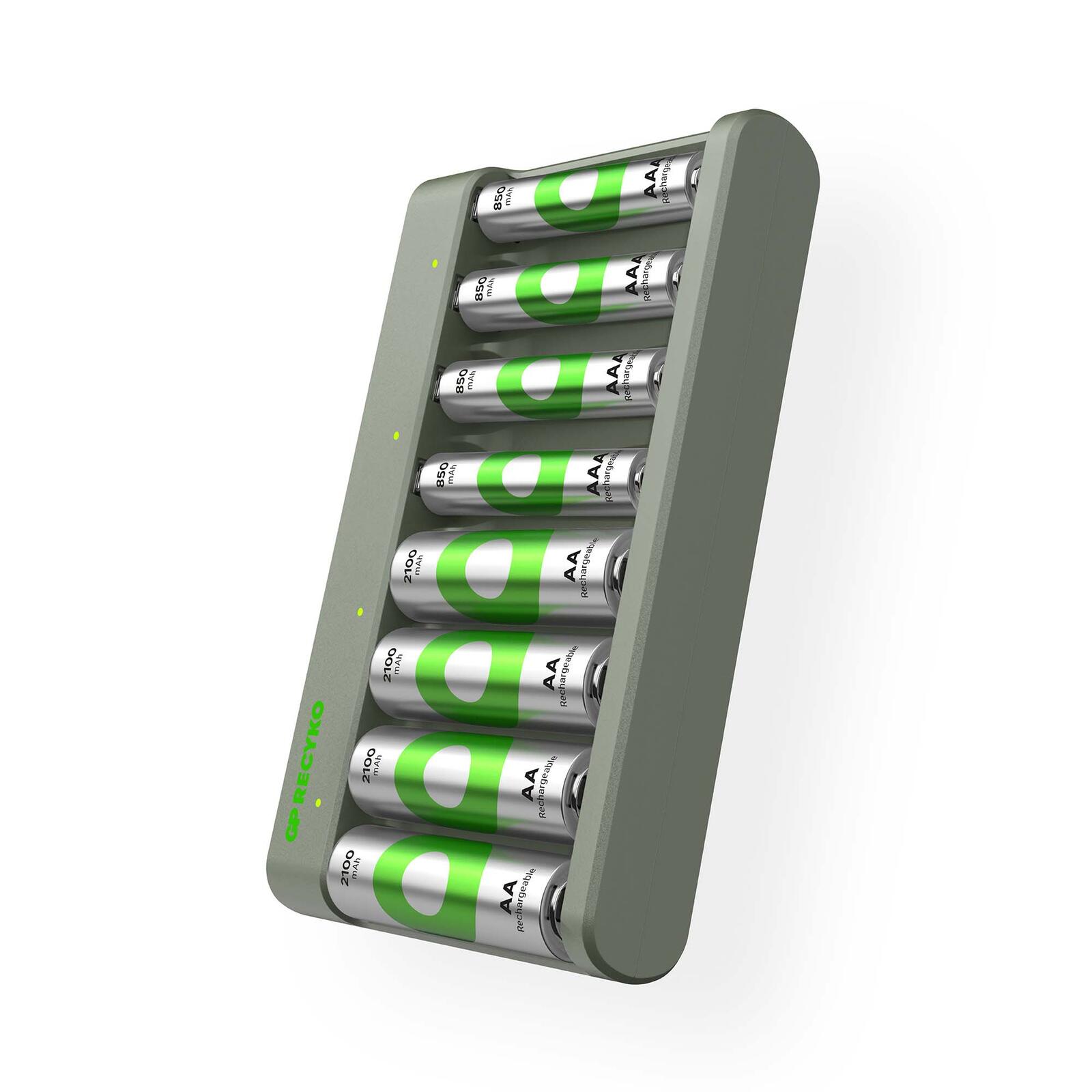 GP USB-Akku-Ladegerät inkl. Akkus Basic E821U 8-Port GPRCKCHE821389