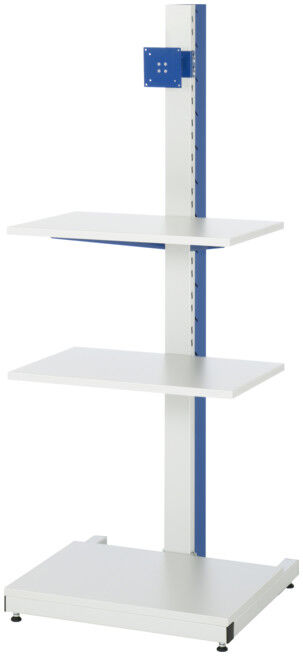 Support informatique fixe Rau LxPxH 650x650x1750mm (07-6018S.11)