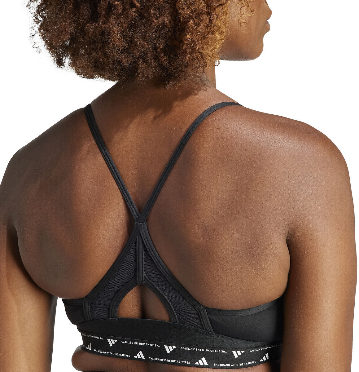 adidas Performance Brassière de sport, maintien léger