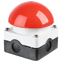 EATON 229746 - Fuß- Grobhandtaster, 1 NO und 1 NC, rot/grau