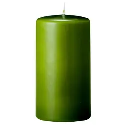 Kopschitz Kerzen 4er Adventskerzen, Adventskranz Kerzen Set Scottish green 6 x Ø 6 cm