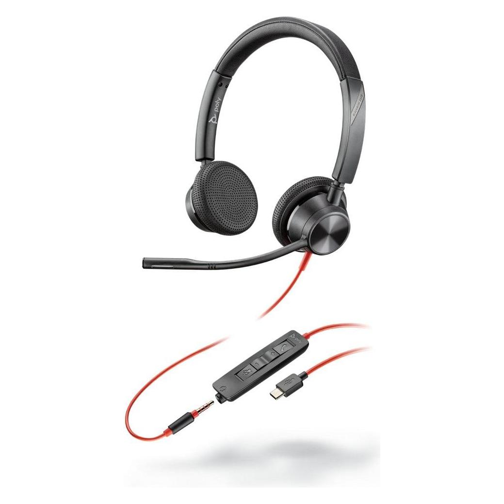 HP Poly Blackwire 3325 Microsoft (Kabelgebunden, USB-C, Microsoft Teams) (214017-101)