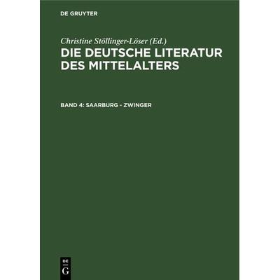 Saarburg - Zwinger, Gebundene Ausgabe von Karl Langosch, De Gruyter, 978-3-11-105545-9