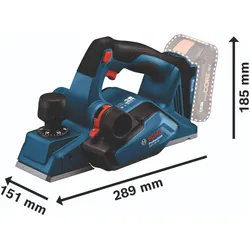 Bosch Professional, Hobelmaschine, GHO 18V-26 (Elektrischer Handhobel)