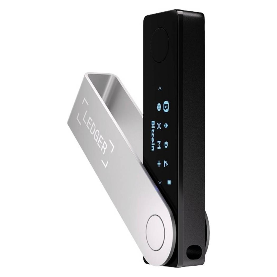 Ledger Nano X Krypto-Hardware-Geldbörse Onyxschwarz (Bitcoin, Litecoin, Ripple, Weitere) (LNX-DEON)