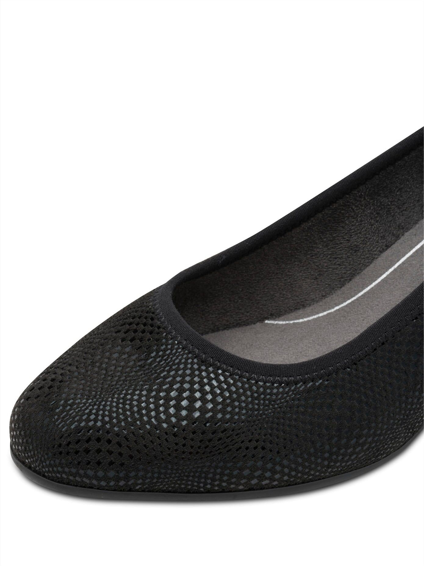 Pumps JANA, Damen, Gr. 38, schwarz, Textil, Schuhe Pumps schwarz 38