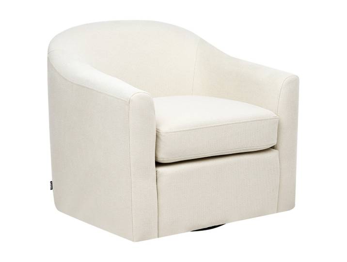 DREHSESSEL Stoff Hellbeige Magnor