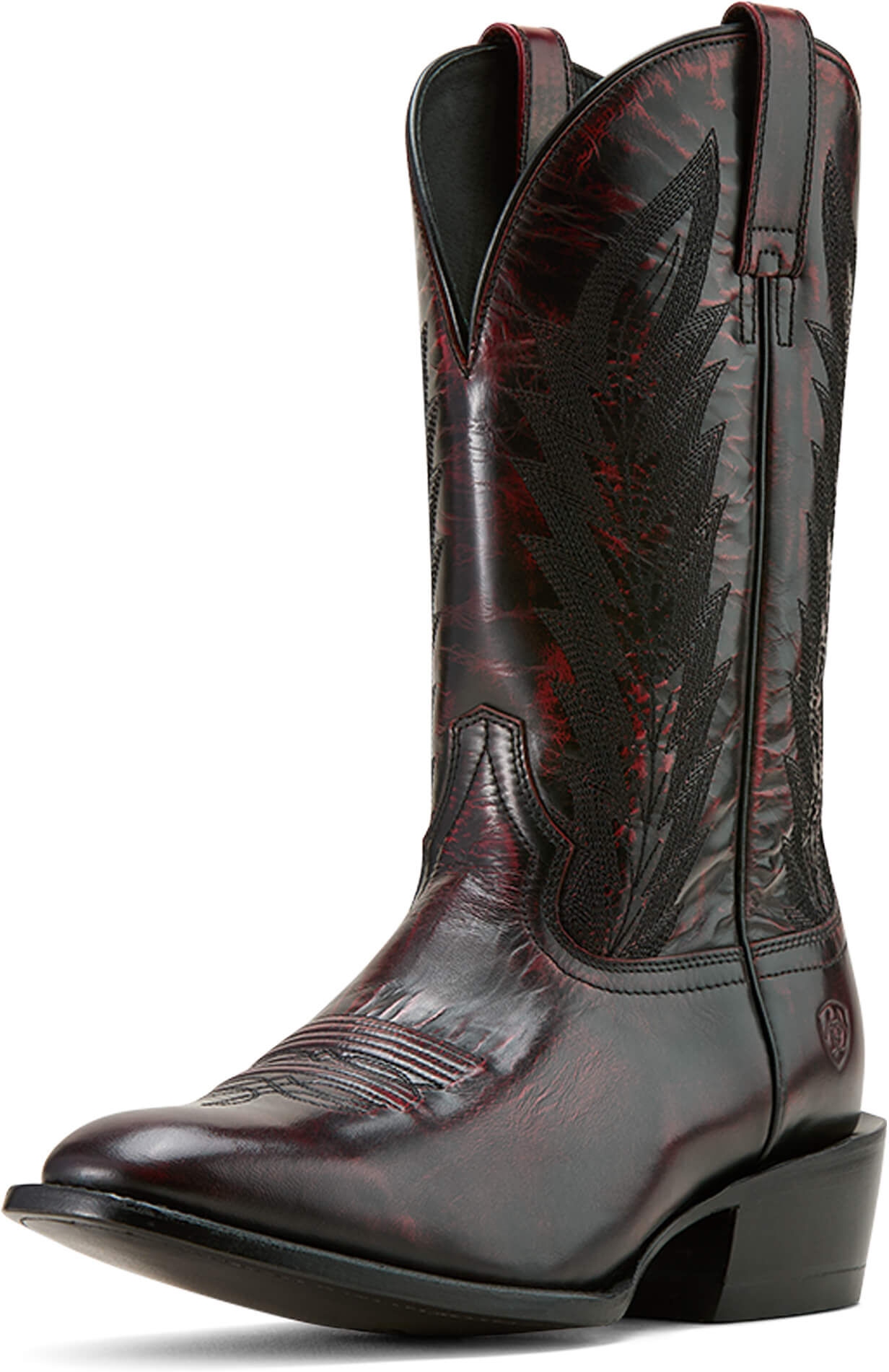Men's Willie Cowboy Boots in Black Cherry, Size: 8 D / Medium by Ariat