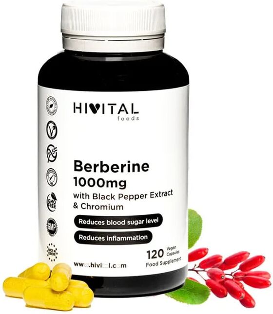Hivital Foods Berberina 1000 mg 120 VCaps