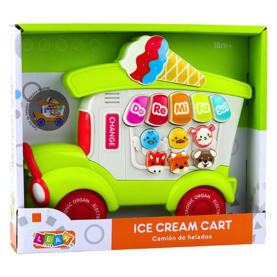 Lean Toys Lean Pädagogisches Elektrisches Klavier Für Kleinkinder Eisdiele Grün (66583504)