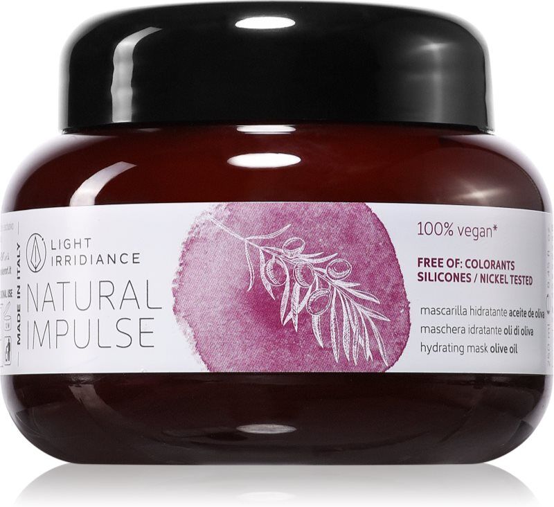 Light Irridiance Natural Impulse Olive oil masque hydratant pour des cheveux faciles à démêler 250 ml