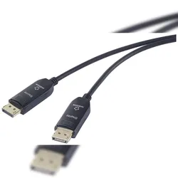 Renkforce Glasfaser / DisplayPort Anschlusskabel DisplayPort Stecker, DisplayPort Stecker 20.00 m Sc