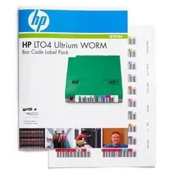 HPE LTO-4 Ultrium WORM Bar Code (LTO-4 Ultrium), Cartridge