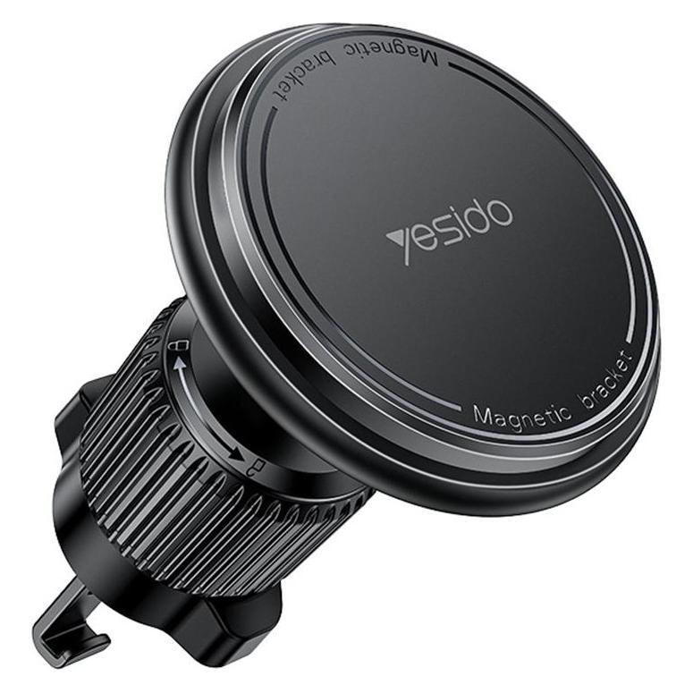 Yesido - Car Holder (C252) - Magnetic, for Air Vent, 360°, Barb Lock, Widely Compatible - Black (60993545)