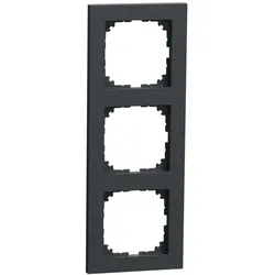Merten MEG4030-3614 M-Pure-Rahmen, 3fach, anthrazit, M-Pure MEG40303614