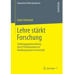Lehre stärkt Forschung, Fachbücher von Isabel Steinhardt