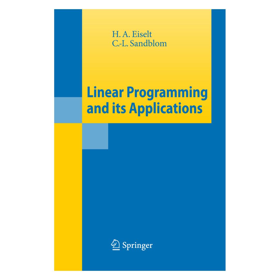 Springer Linear Programming and its Applications (Englisch, Softcover, C.-L. Sandblom, H.A. Eiselt) (55375904)