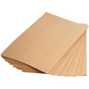 Clairefontaine Kraftpapier 975003C, braun, A2, 120 g/m², bedruckbar, 25 Blatt