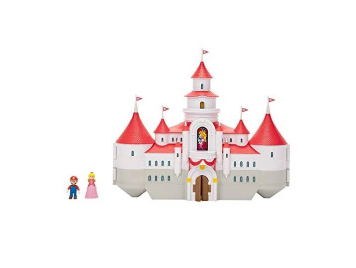 Super Mario Movie Mini World DLX Peach Castle Playset