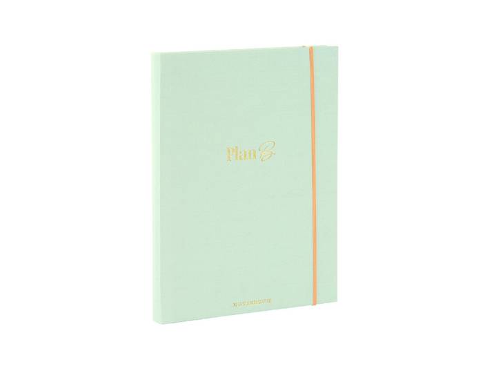 Notizbuch GOLDBUCH Notizbuch Plan B A5, Dot , grün, Notizbücher, Notizbuch
